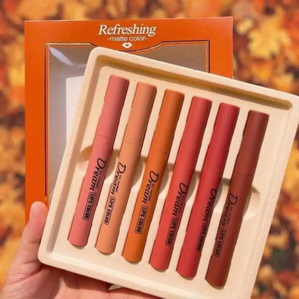 Heng Fang Dream Lipstick Collection: Set Of 06 Stunning Shades