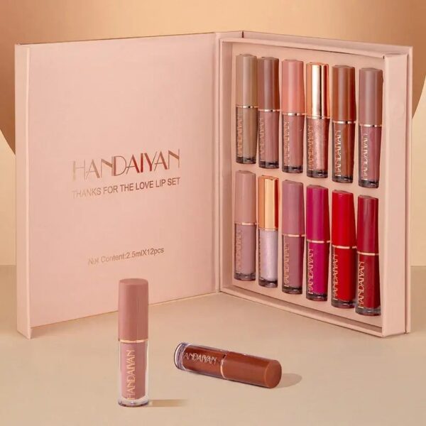 HANDAIYAN Transparent Clear Lip Gloss Set - Image 3
