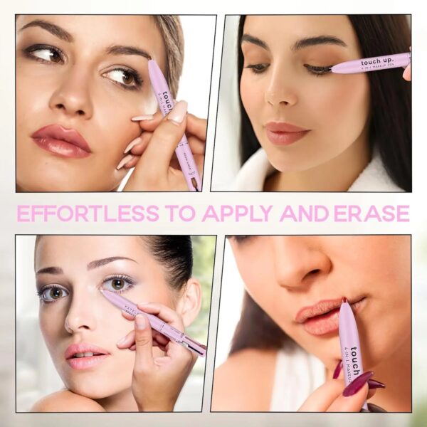 4-In-1 Makeup Pen: Concealer, Lip Liner, Eyeliner, Eyebrow Pencil - Image 3
