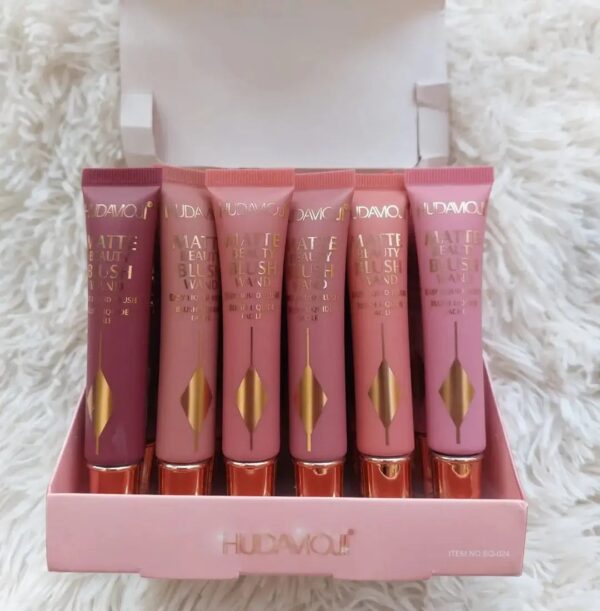 Hudamoji Matte 6 Pcs Liquid Blusher Set - Image 2