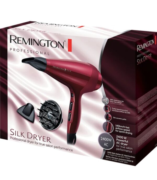 REMINGTON D9096 HAIR DRYER SILK CERAMIC 2400W